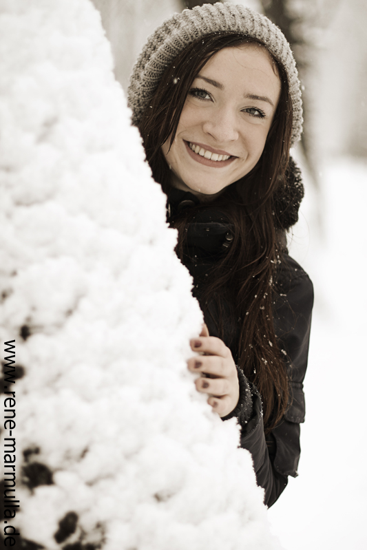 Fotoshooting Im Schnee Mit Olga Renes Fotoblog