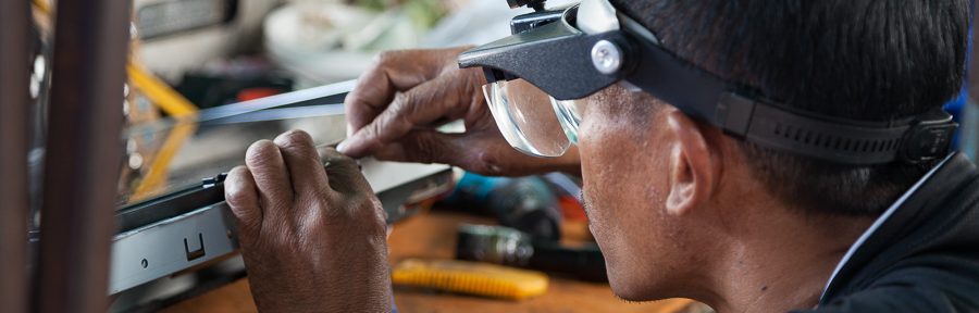 Bangkok: Elektrogeräte, Gebauchthandel und Reparatur