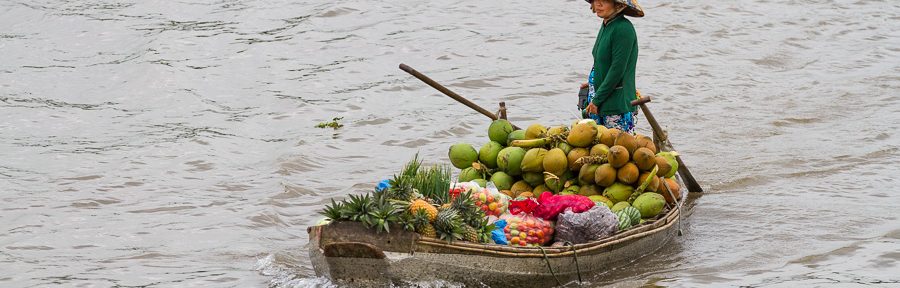 Mekongdelta – Schwimmende Märkte – Phong Dien – Floating Market