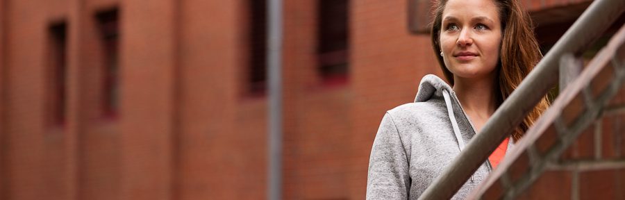 Outdoorshooting mit Andrea