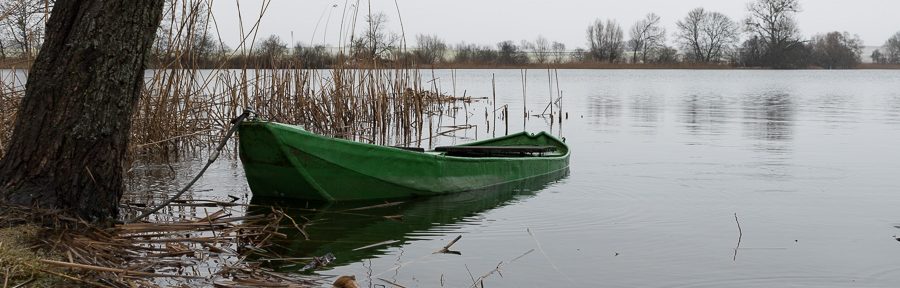 Gramzow im Winter mit seinem Cantor-See