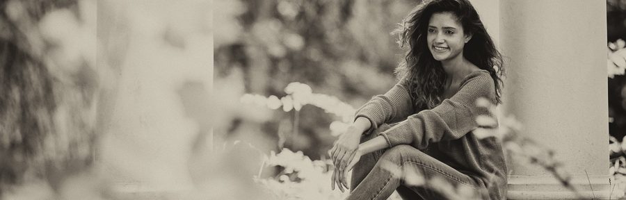 Portraitshooting mit Evelyn in Park und Wald