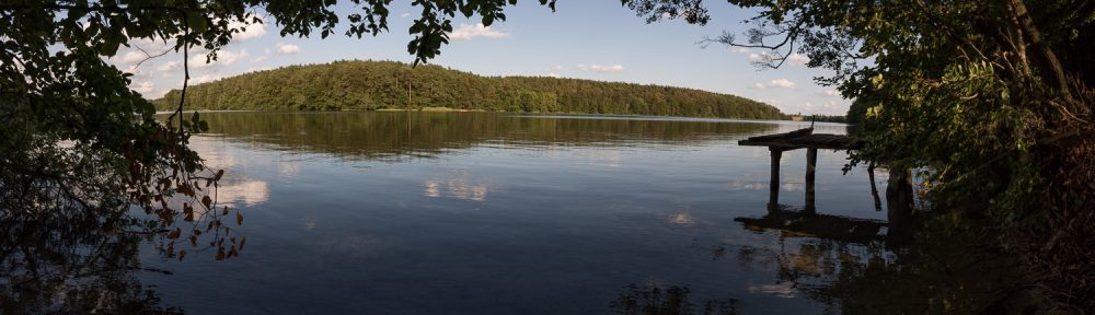 Mit dem Fahrrad um den Schmalen Luzin bei Carwitz