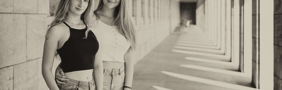 Portraitshooting mit Jasmin und Laura in Weimar