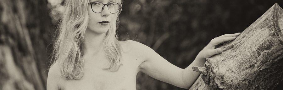 Outdoorshooting im Park mit Anna