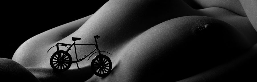 Lowkeyshooting mit Sky und Fahrrad