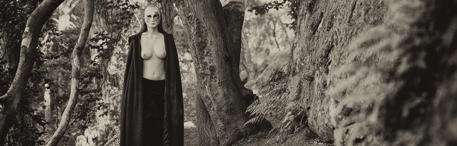 Fotoshooting mit Heidi an der Teufelsmauer