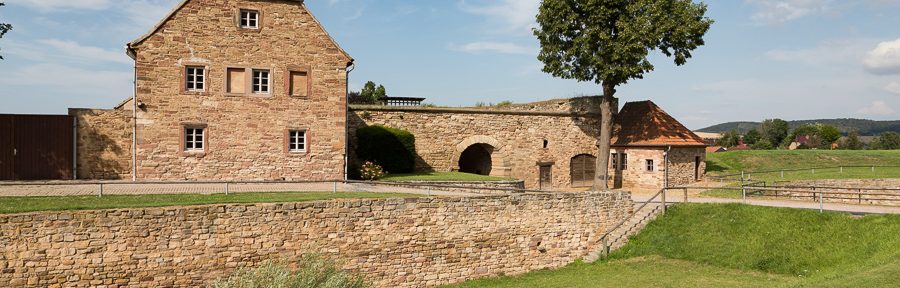 Radtour 2021 – Wasserburg Heldrungen am Abend