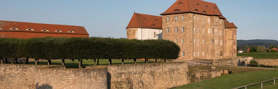 Radtour 2021 – Wasserburg Heldrungen am Morgen