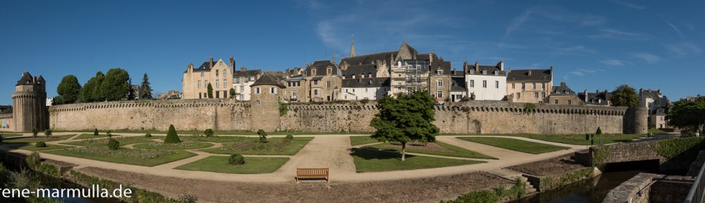 Vannes am Golf von Morbihan