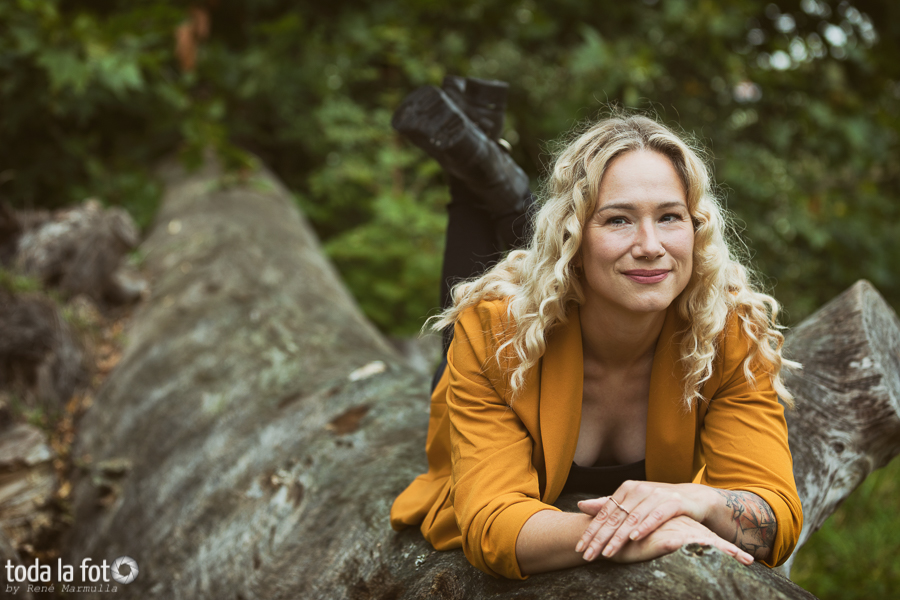 Fotoshooting mit Steffi im Lenné-Park Criewen