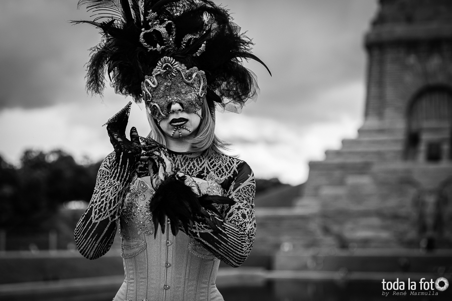 Fotoshooting mit Ki zum WGT 2025 am Völkerschlachtdenkmal – Samstag