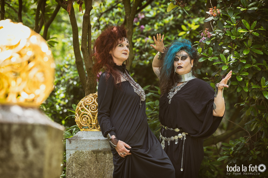 Fotoshooting mit Etme und Nija Naamah zum WGT 2025