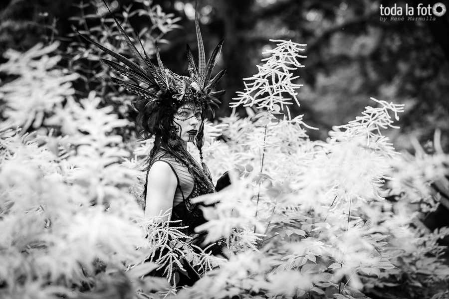 Fotoshooting mit Ki zum WGT 2025 auf dem Südfriedhof – Sonntag