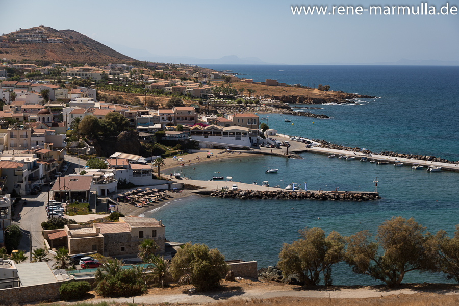 Unterwegs an der Nordküste Kretas (zw Rethymnon und Heraklion)